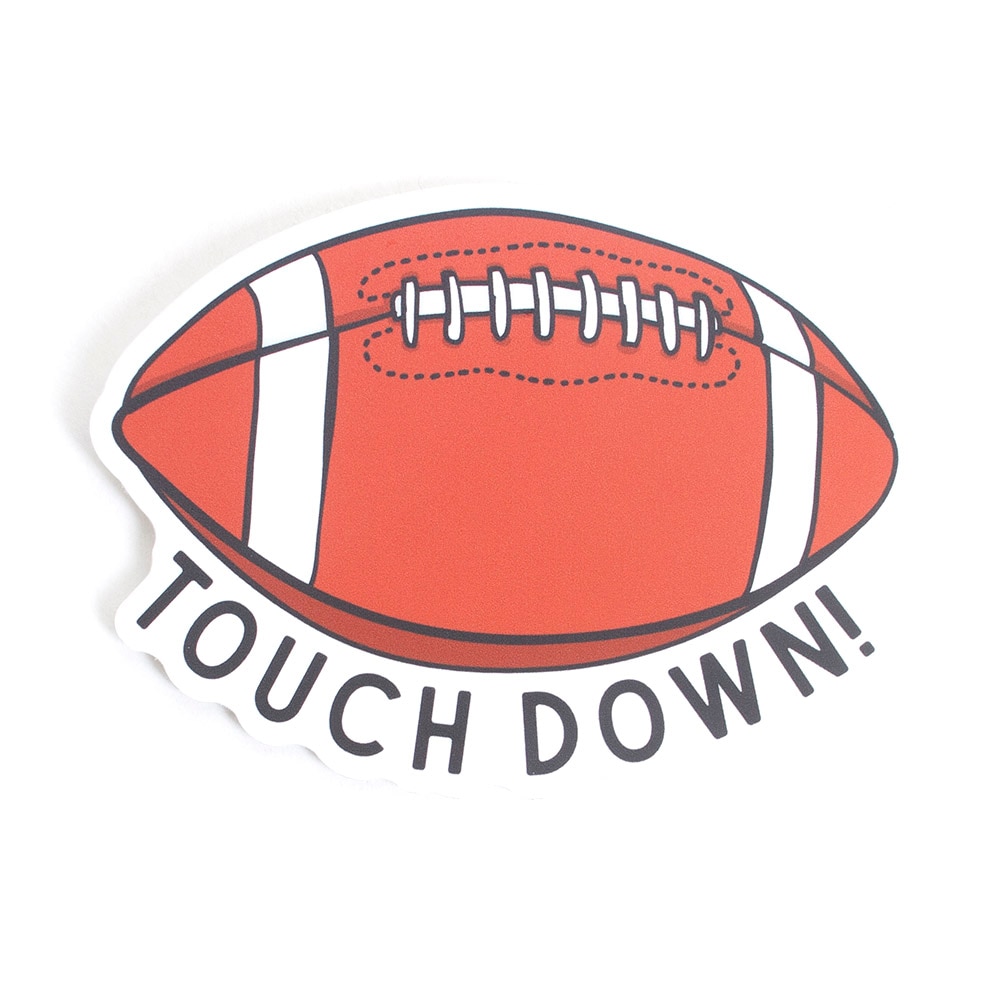 Ducks Spirit, Stickers Northwest, Stickers, Art & School, 3", Football, 632567, Touchdown!